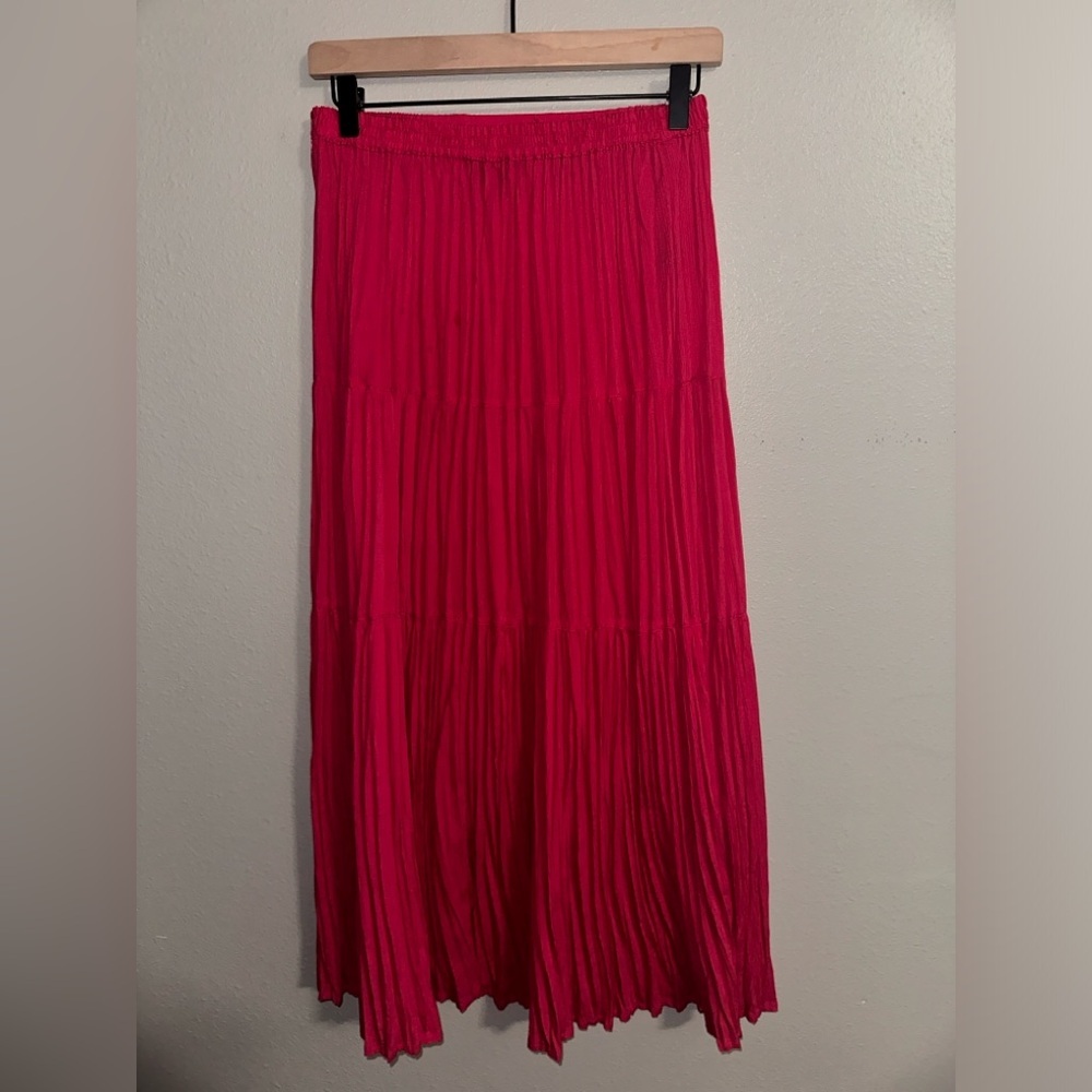 Cattlelac Ranch Prairie Maxi Skirt Crinkle small Western gypsy boho cottage